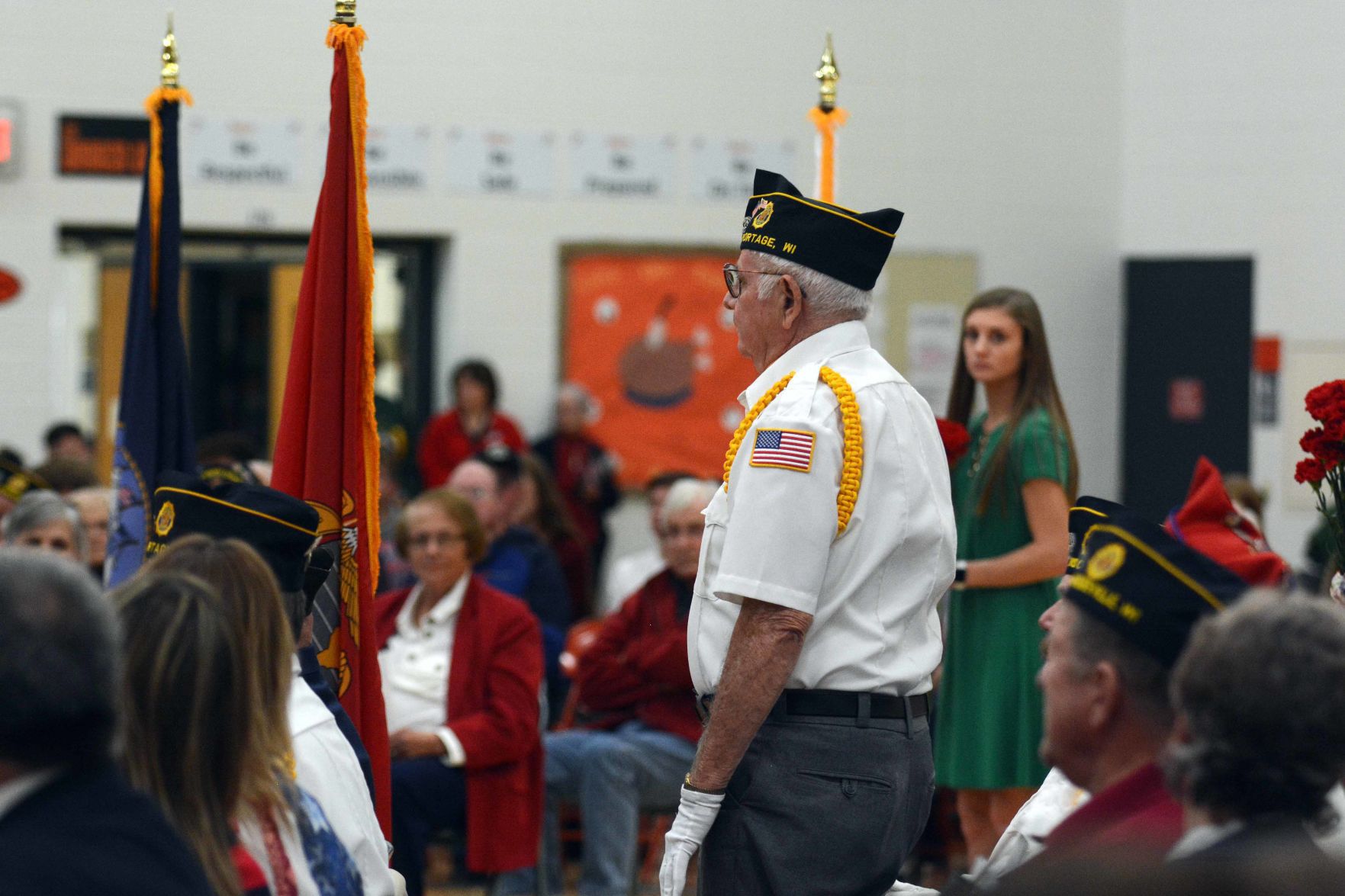 Portage High School Veterans Day ceremony 2019